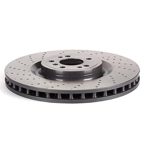 Mercedes Brakes Kit - Brembo Pads and Rotors Front (375mm) (Ceramic) 1664210912 - Brembo 1564712KIT